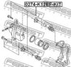 NISSA D1139AX60A Guide Bolt, brake caliper